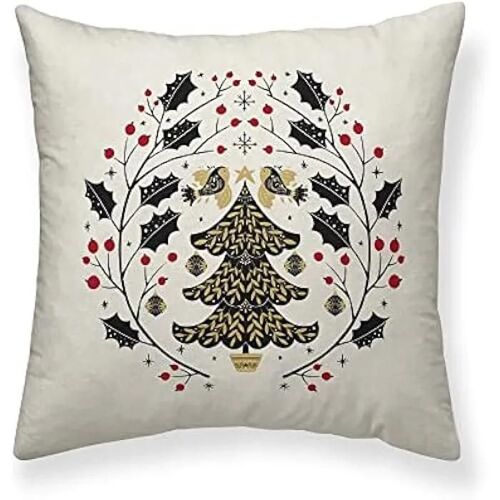 Housse De Coussin Laponia 24 50x50 100% Coton - Bl Belum - Blanc