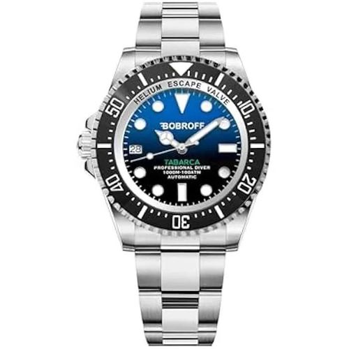 Montre-Bracelet Pour Homme Bobroff Bf0003i - Automatique - Ø 42 Mm - Verre Saphir - Étanche 100 Atm