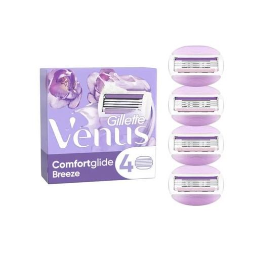 Lot De 4 Lames De Rasoir Comfortglide Breeze Venus 