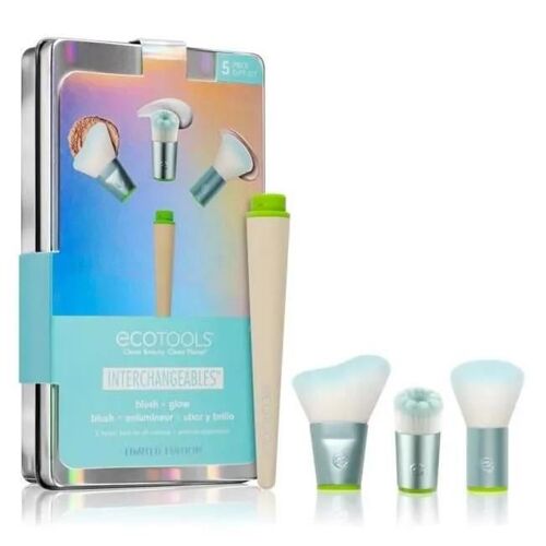 Ecotools Brighter Tomorrow Set De Brochas De Maquillaje Integrables Multicolore