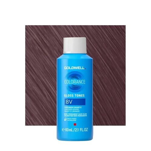 8v Goldwell Colorance Gloss Tones Cool Blonde Lavander Quartz 60ml - Coloration Multicolore