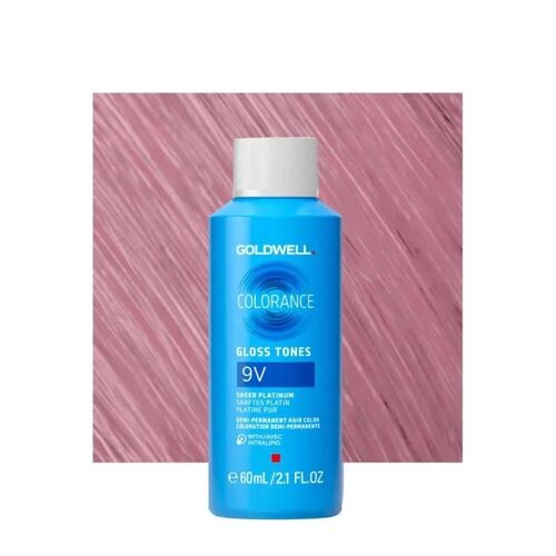 9v Goldwell Colorance Gloss Tones Cool Blode Sheer Platinum 60ml - Coloration Multicolore