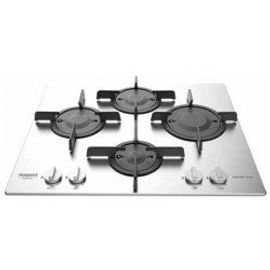Hotpoint Ariston FTGHL 641 D/IX/HA Table de cuisson au gaz Acier inoxydable - 4 foyers