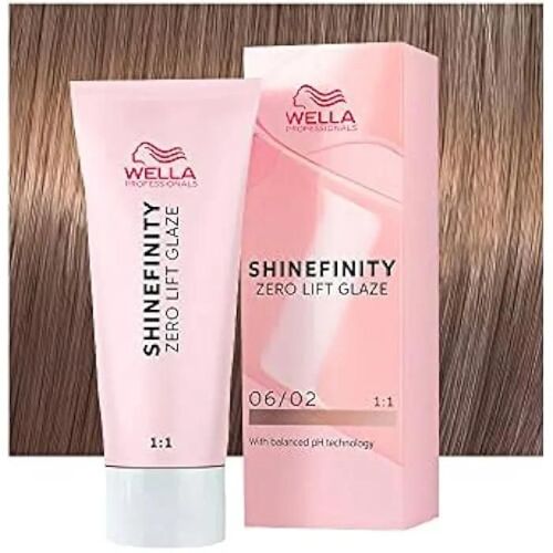 Wella Shinefinity Dark Sage 06/02 Blond Foncé Naturel Mat 60ml - Coloration Demi-Permanente 