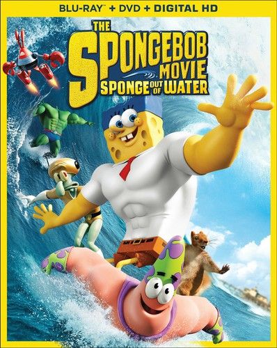 Spongebob Movie: Sponge Out Of Water (Dvd & Blu-Ray Combo W/ Digital Copy)