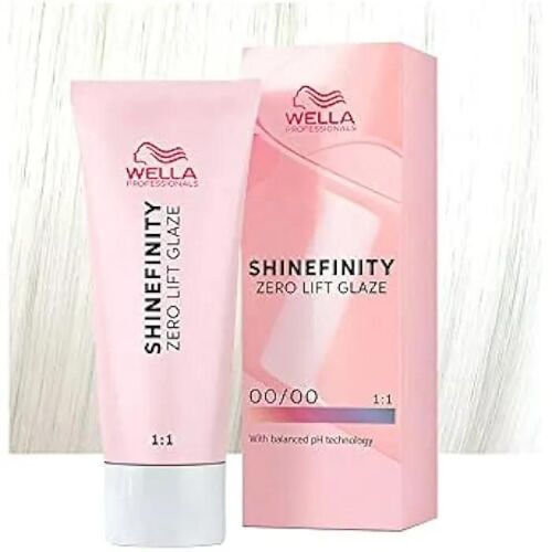 Wella Shinefinity Crystal Glaze 00/00 60ml - Couleur Demi-Permanente Neutre 