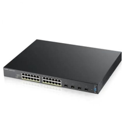 ZYXEL Commutateur Ethernet XGS2210-28 24 Ports Gérable - 2 Couche supportée - Modulaire - fibre optique, Paire torsadée - 1U haut