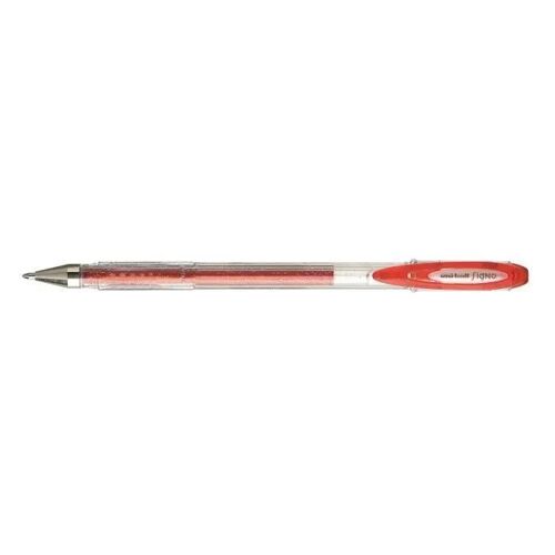 Roller Encre Gel Signo Um120sp Pte Large 1mm Rouge Pailleté