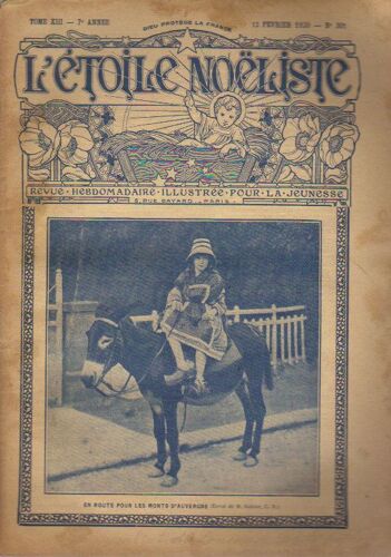 L'etoile Noeliste / Ane Et Fillette / N° 301 