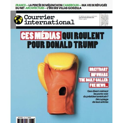 Courrier International 1378 Medias Qui Roulent Pour Trump