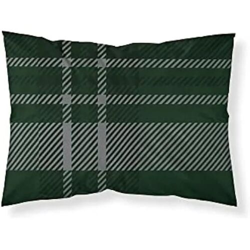 Funda De Almohada 100% Algodón Modelo Classic Slytherin De 50x80cm.