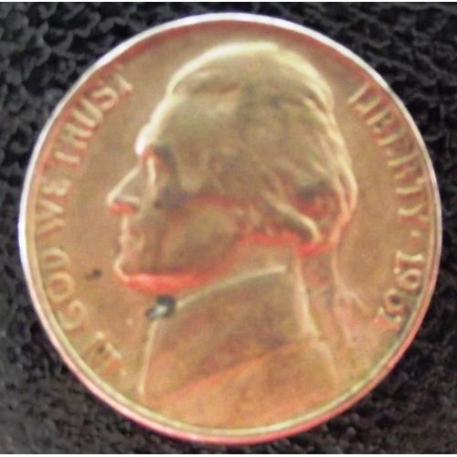 Pièce De Five Cents 1961