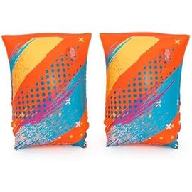 Brassards De Natation Colorify? Toughlite? Colorés S/M - Bestway - 17 X 13 X 16cm - 19 À 30 Kg - 3 À 6 Ans