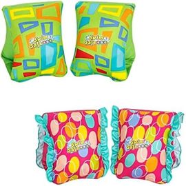 Brassards De Natation Pour Enfant - Bestway - Taille S/M - Graphismes Amusants Et Protection Solaire Upf 50+