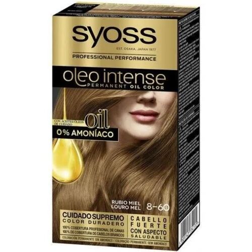 Coloration Capillaire - Syoss - Olio Intense - Sans Ammoniaque - Cheveux Colorés Ou Mechés - Blond - Huile 