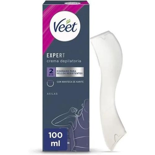 Veet Bikini & Axilas Crema Depilatoria Zonas Sensibles Roll-On 100 Ml Unisex 