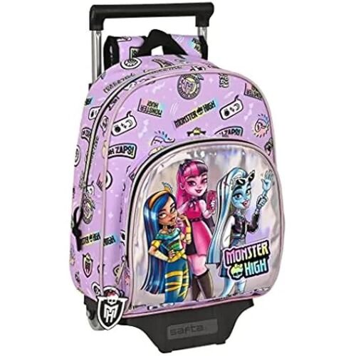 Valise et sac à dos Monster High - SAFTA - MOCH 609+CARRO 705 - Best Boos