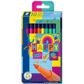 Feutre De Coloriage Triplus Color Happy, Étui De10