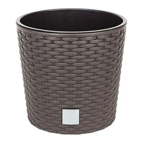 Pot - Prosperplast - Rato - 15,3 Litres - Ø 30 X 27 Cm - Couleur Mocca