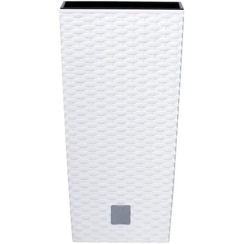 Prosperplast Rato 7,2l Pot Avec Insert 17 X 17 X 32,4 Cm Blanc