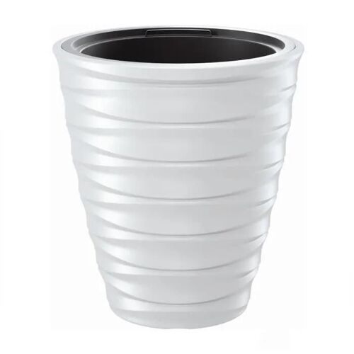 Pot De Fleurs Rond Prosperplast Freze Dbfe300-S449 Blanc