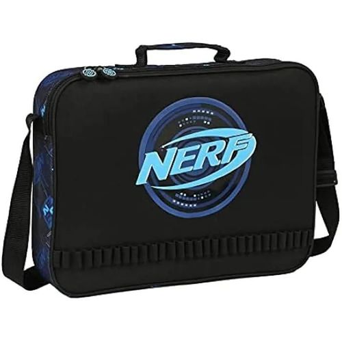 Portefeuille extra-scolaire NERF NERF BOOST - SAFTA - Noir - Enfant - Zippée - Synthétique