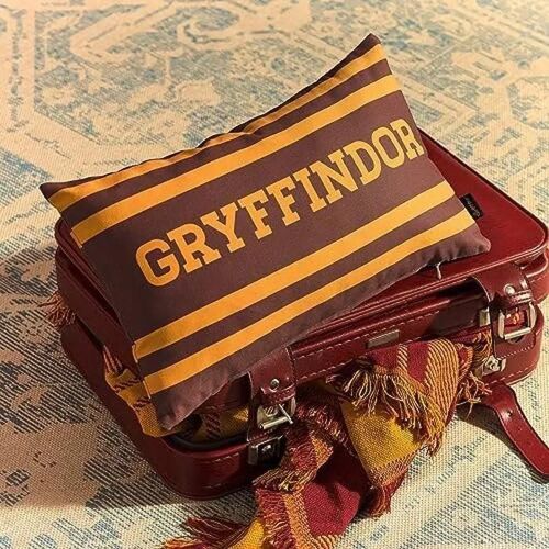Housse De Coussin En Coton 100% 30x50cm Modèle Gryffindor House C - Bl Belum - Gris