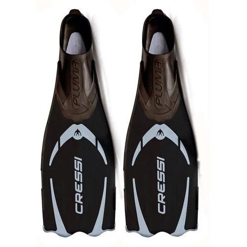 Palmes De Snorkeling Cressi Pluma Black Pour Adulte - Noir