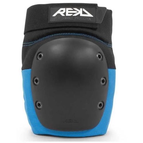 Rekd Ramp Knee Pads Genouilléres Skateboard Mixte Adulte, Noir-Bleu, L