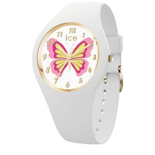 Montre - Ice Watch - Fantasia Butterfly - Blanc - Silicone - Étanche 10 Atm