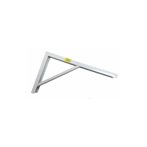 Equerres en acier blanc robuste 20x30cm - GENERIQUE