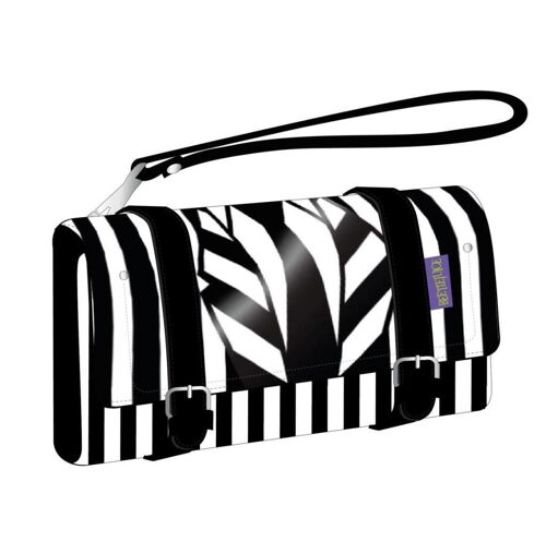 Portefeuille - CERDA - Beetlejuice - Multicolore - Souple - Zippée