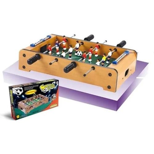 Babyfoot de Table - DEVESSPORT - Mixte - 69x37x10 - MDF/PVC/Métal - Marron