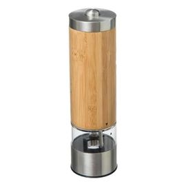 5five - Moulin Électrique 20,5cm Bambou Inox
