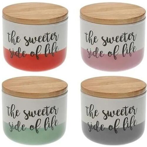 Boîte The Sweetes Side Of Life Bois Porcelaine Pliable