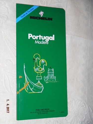 Portugal - Madère - Guide De Tourisme Michelin Avec Carte Détaillée