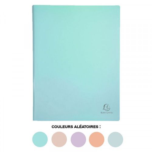 Porte-Vue - 120 Vues - Couleurs Pastels - Exacompta
