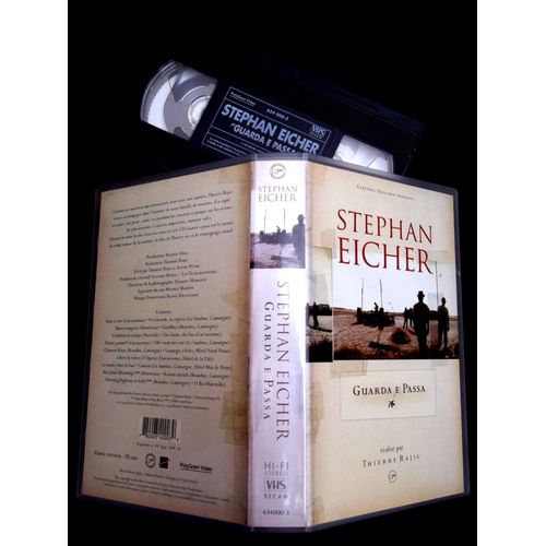 Stephan Eicher : Guarda E Passa - Réalisé Par Thierry Rajic / Vhs 90 Mm De Concerts Improvisés Durant La Tournée (Polygram Vidéo 1994