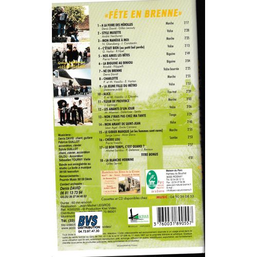 Fête En Brenne - Danses Chansons Et Paysages - Orchestre Denis David