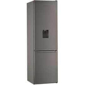 Refrigerateur - Frigo WHIRLPOOL - W7911IOXAQUA - combiné - 360 L (256 + 104)- Total NoFrost - L60cm x H201cm - Inox