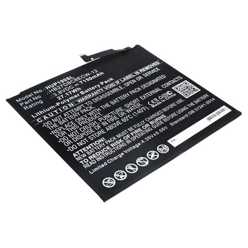 Batterie Neuve De Remplacement Pour Tablette Huawei Matepad Pro Mrx-Al09, Mrx-Al19, Mrx-W09, Mrx-W19 - Hb27d8c8ecw-12 7150mah