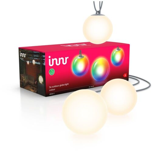 Luminaire Innr Globe Connecte Pour Jardin Triopack