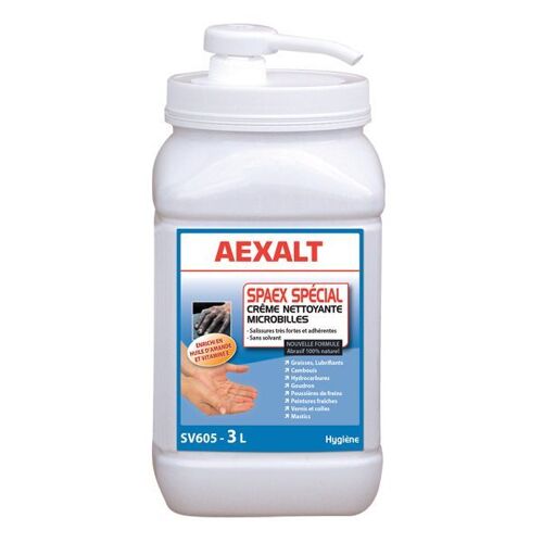 Pâte nettoyante microbilles pour les mains parfum pomme 3 L SPAEX SPàCIAL Aexalt