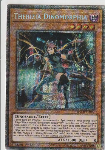 Carte - Yu-Gi-Oh! Therizia Dinomorphia : Star Bach-Fr009 - Starlight Rare - V.F
