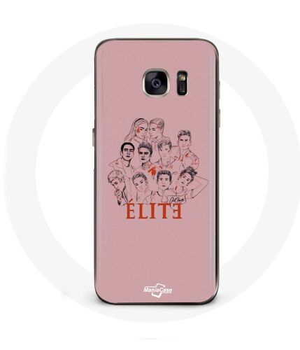 Coque Pour Samsung Galaxy S7 Elite Saison 5 Affiche Personnages Fanart Logo