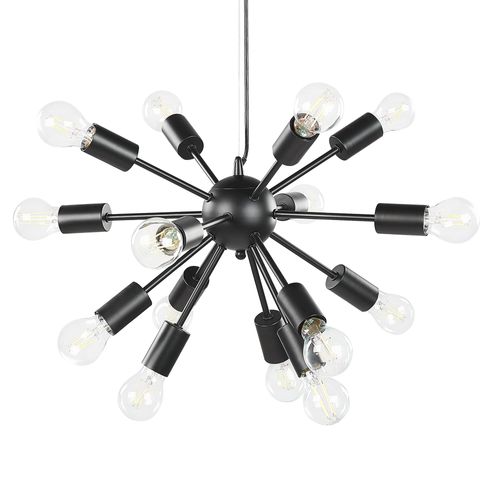 Lampe Suspension Balagas Métal Noir