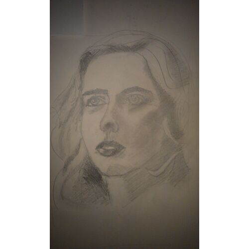 Portrait Signé De Scarlett Johansson