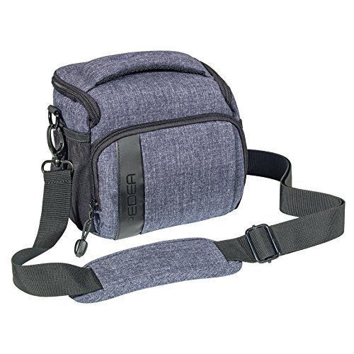 PEDEA Grand ""Fashion Sac/étui pour appareil photo  -  Gris