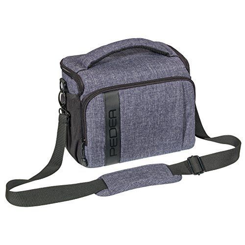 PEDEA XL ""Fashion Sac/étui pour appareil photo  -  Gris