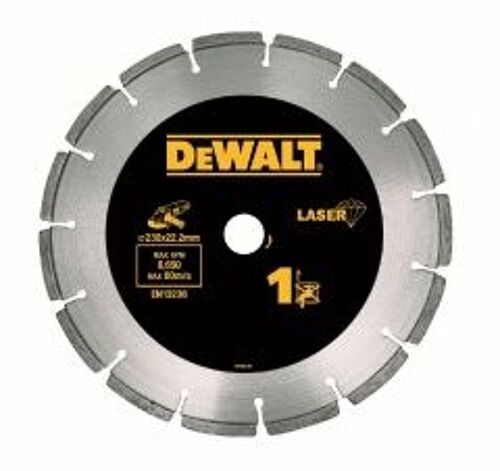 Disques diamant soudés au laser pour matériaux de construction/béton, utilisation à sec 125mm Ø DT3741